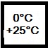 teplota okolí  0-25°C